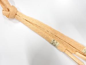 未使用品　正絹　手組帯締め